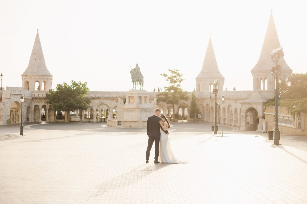 Budapešť svadobný fotograf Peter a Ivana Miller