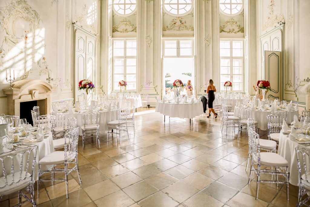 Svadba na zámku Schloss Halbturn