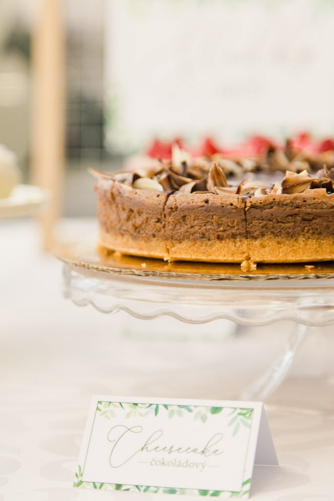 svadobný cheesecake
