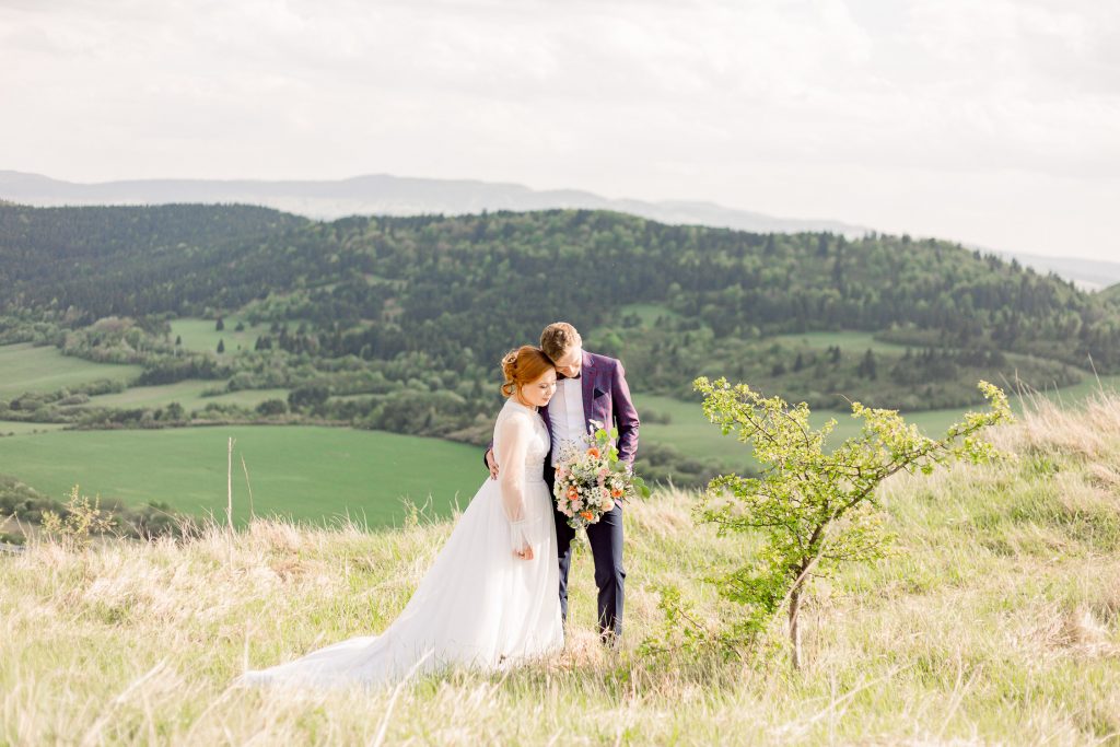 Západ slnka v Pustom poli fotografi Peter a Ivana Miller