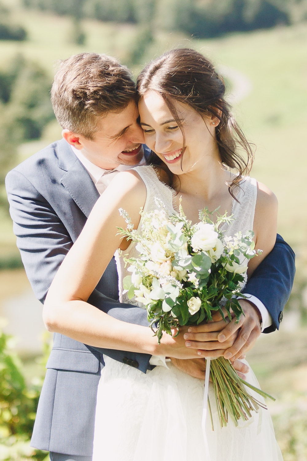 Elegantné a romantické svadobné fotografie